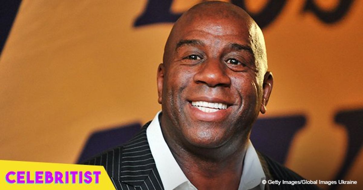 Magic Johnson shows striking resemblance to mom in heartwarming pic ...