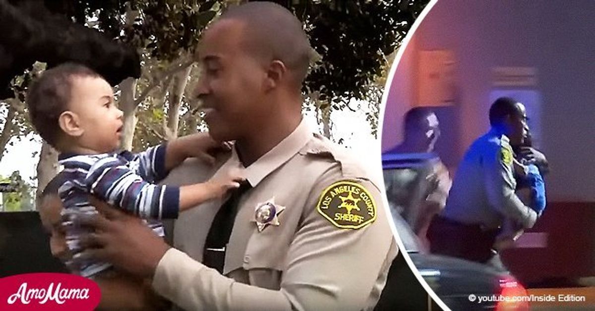 Dramatic video shows sheriff's deputy saving a toddler and receiving