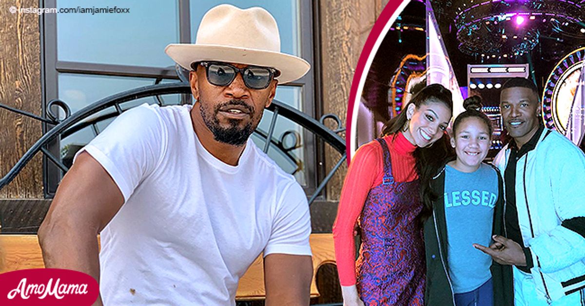 Jamie Foxx Shares Photo with His 2 Lookalike Daughters Following Split ...