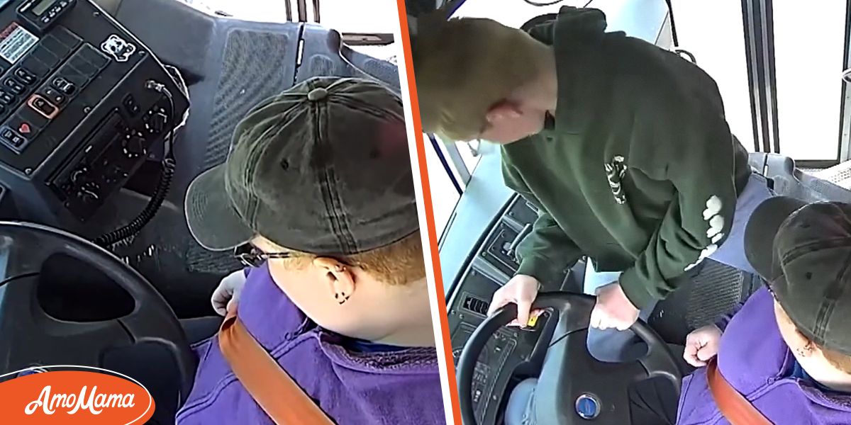 School Bus Driver Passes Out — 13-Year-Old Boy Grabs the Wheel of Bus ...