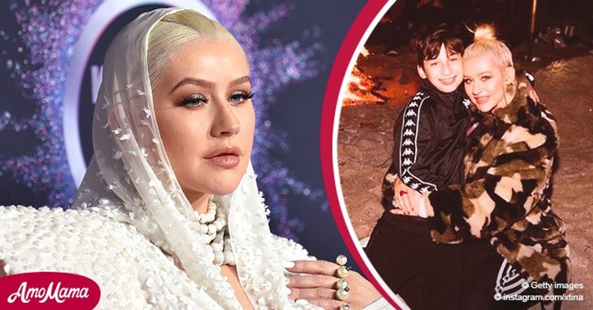 Christina Aguilera Shares Touching Tribute to Her Son Max on His 12th(00)