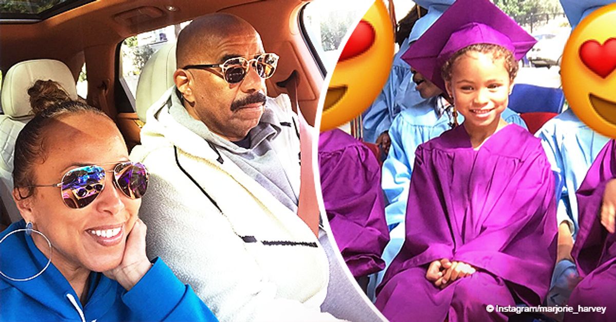 Steve & Marjorie Harvey Are Proud Grandparents as Granddaughter Rose, 5 ...