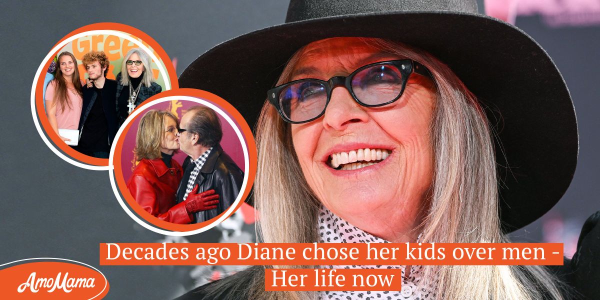 Diane Keaton Who Never Married & Chose to Raise 2 Kids Alone Opens up