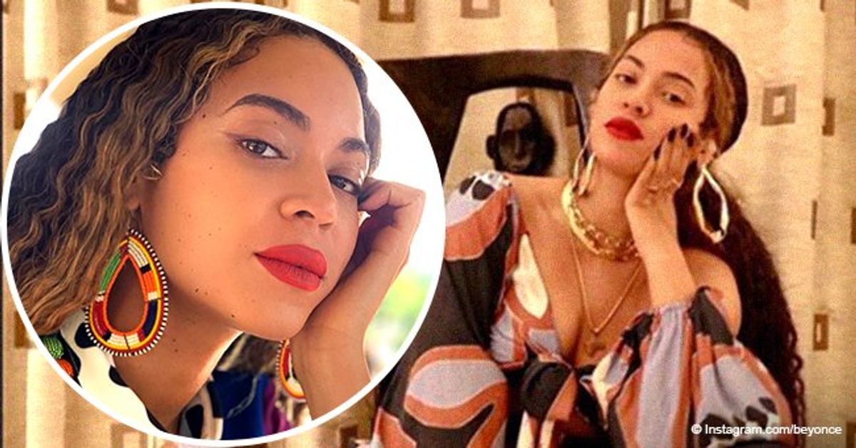 Beyoncé shares pics from trip to South Africa, looking stunning in ...