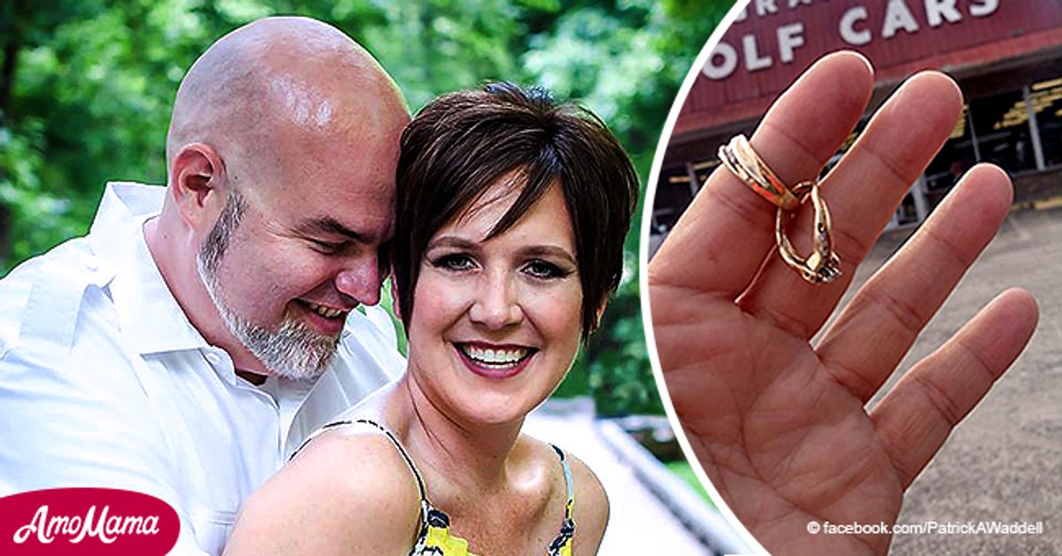 Man Recovers Late Wife's Wedding Ring That He Had Lost While on Vacation