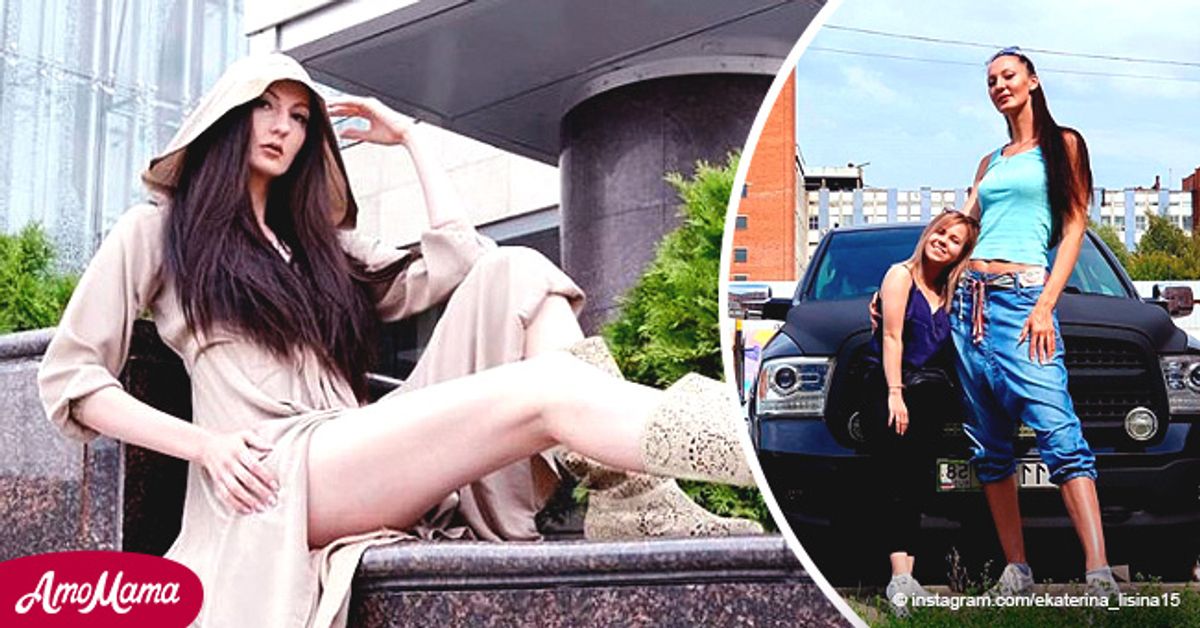 Meet Ekaterina Lisina, the World's Tallest Model Who Hails from Russia