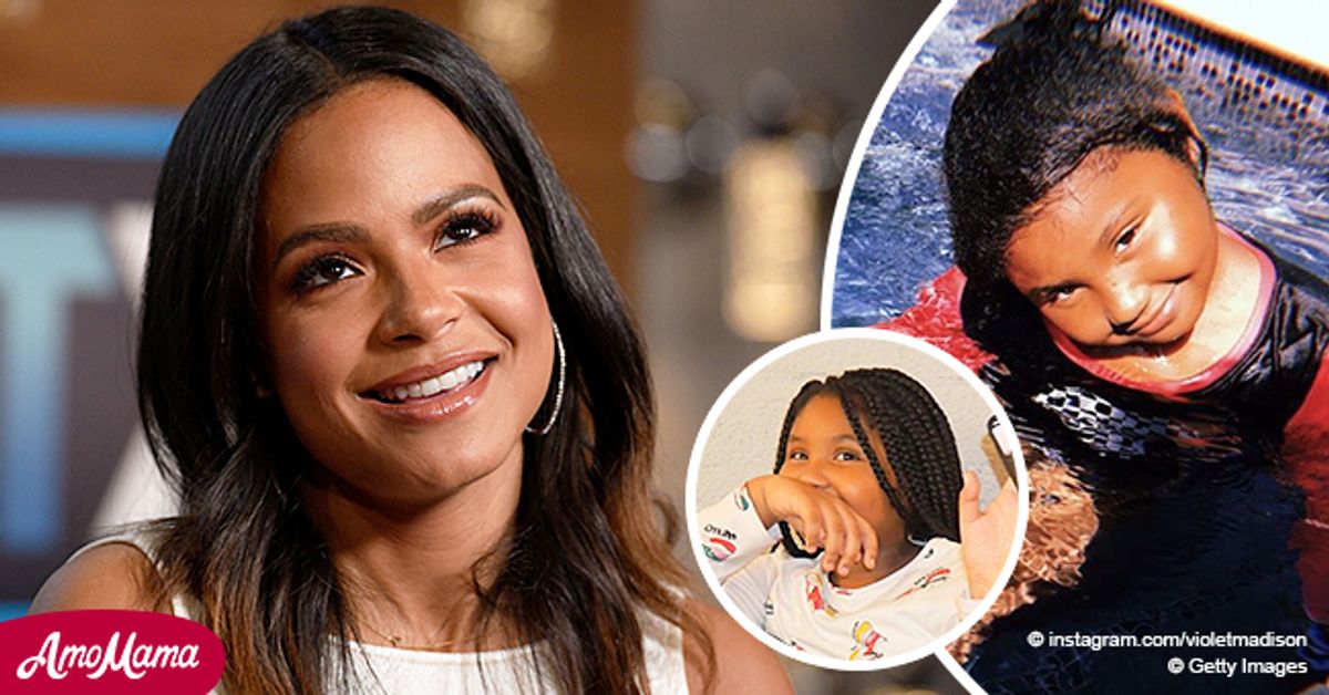 Christina Milian's Daughter Violet Is 9 Years Old Now & She's a Budding