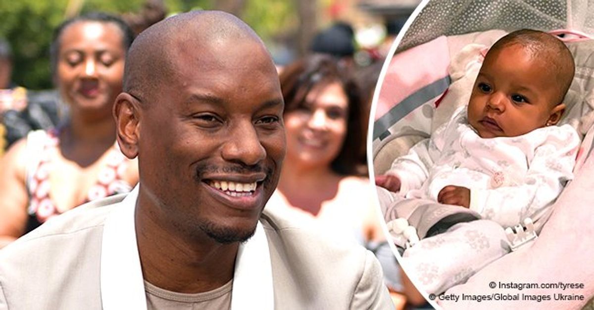 Tyrese Gibson shares new adorable photos of his baby daughter, showing