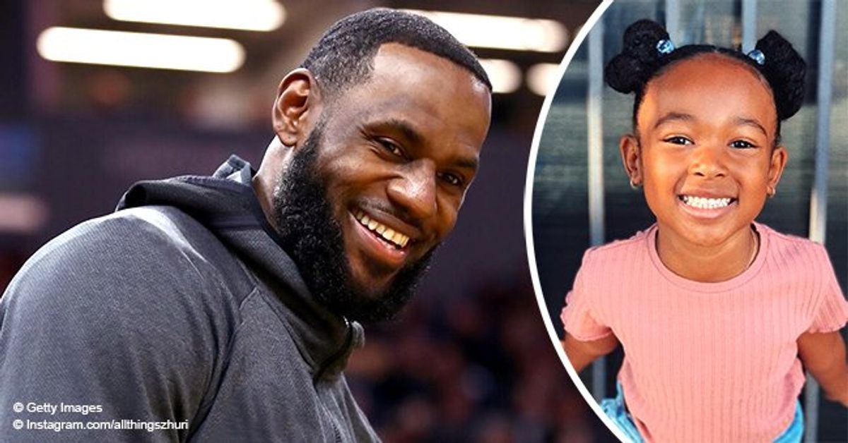 LeBron James' Daughter Zhuri Melts Hearts with Her Cute Pigtails as She  Flashes Big Smile in Photo