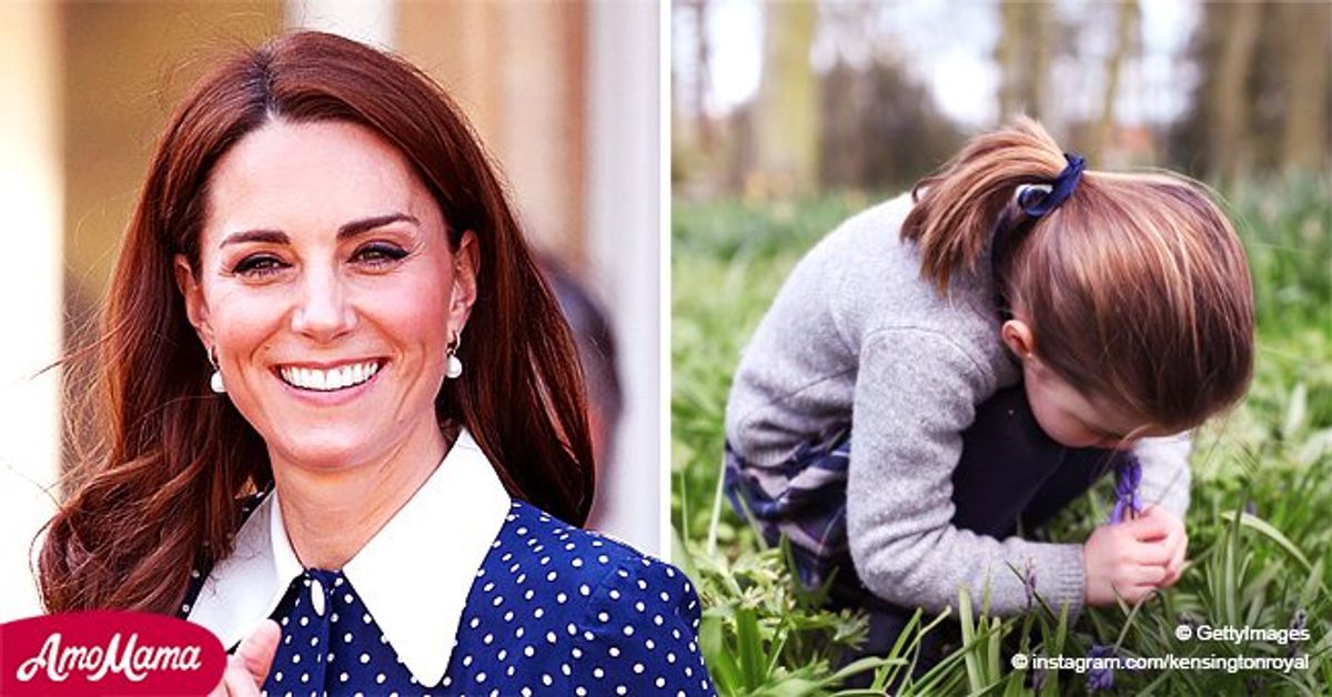 Kate Middleton Posts Sweet Unseen Photo of Princess Charlotte Smelling