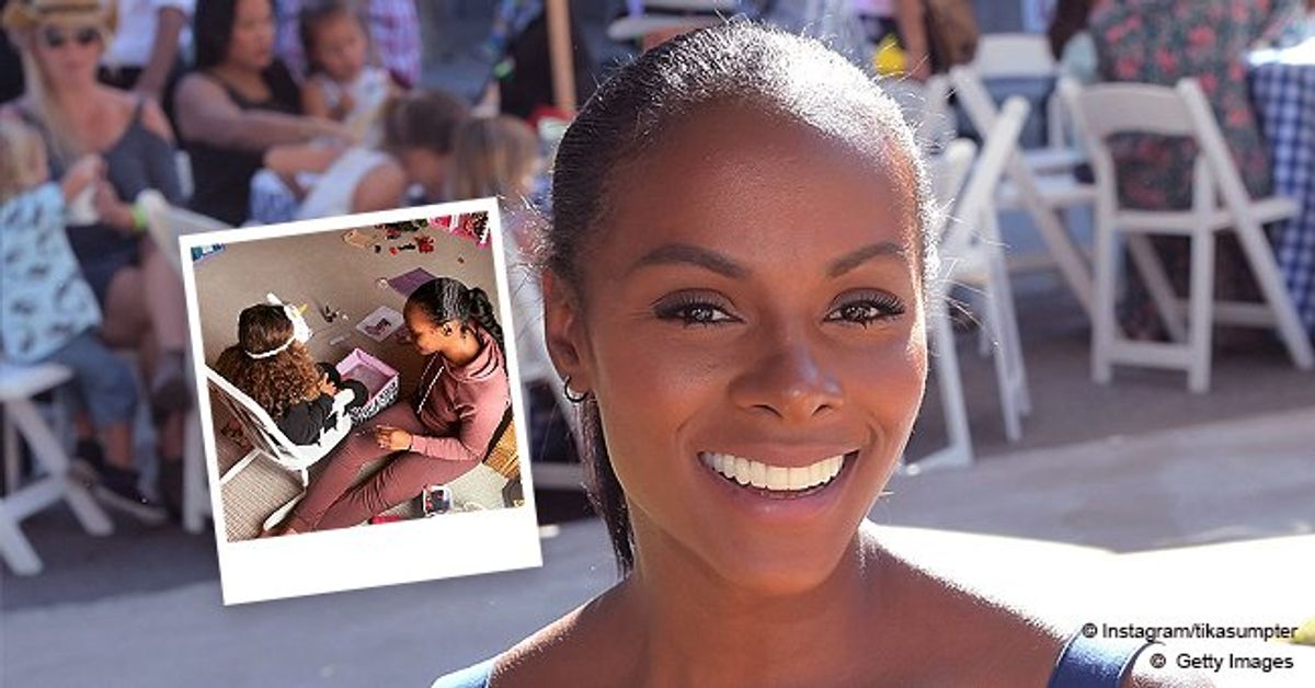 Tika Sumpter Shares Cute Photo of LongHaired Daughter EllaLoren
