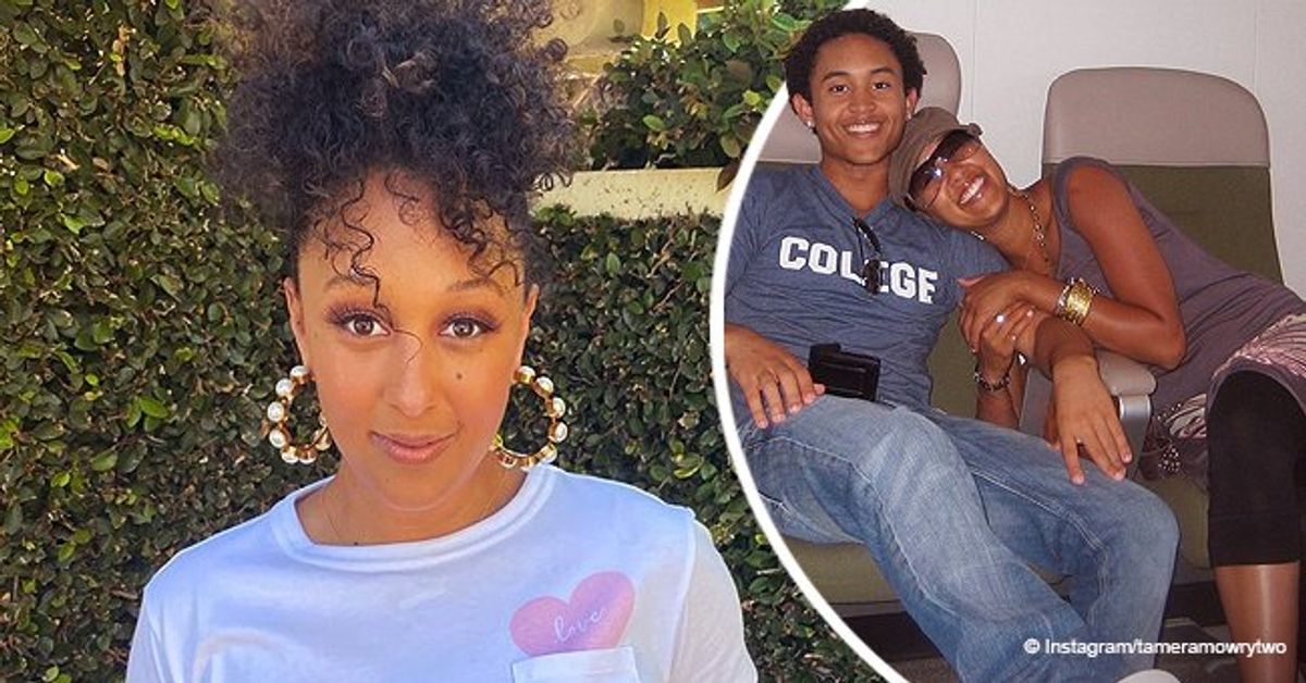 Tamera Mowry Hugs Her Look-Alike Brother Tahj in Cute Throwback Photo ...