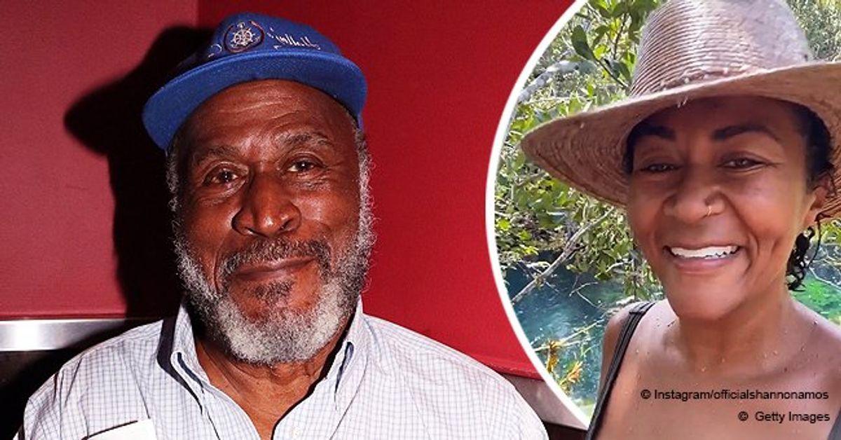 John Amos' Daughter Shannon Turns up the Heat in LowCut Swimsuit — See the Stunning Snaps