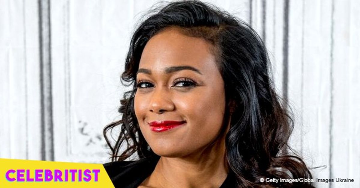 Tatyana Ali melts hearts with picture of 1-year-old son and husband smiling