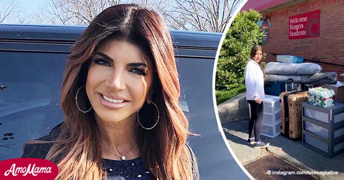 RHONJ Star Teresa Giudice Helps Daughter Gia Move into Rutgers(01)