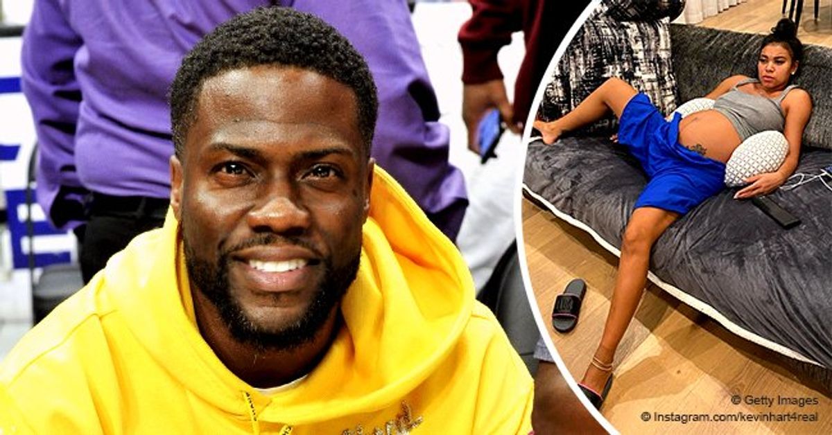 Kevin Hart Shares Candid Pic of Wife Eniko Lounging on a Couch with Her(02)