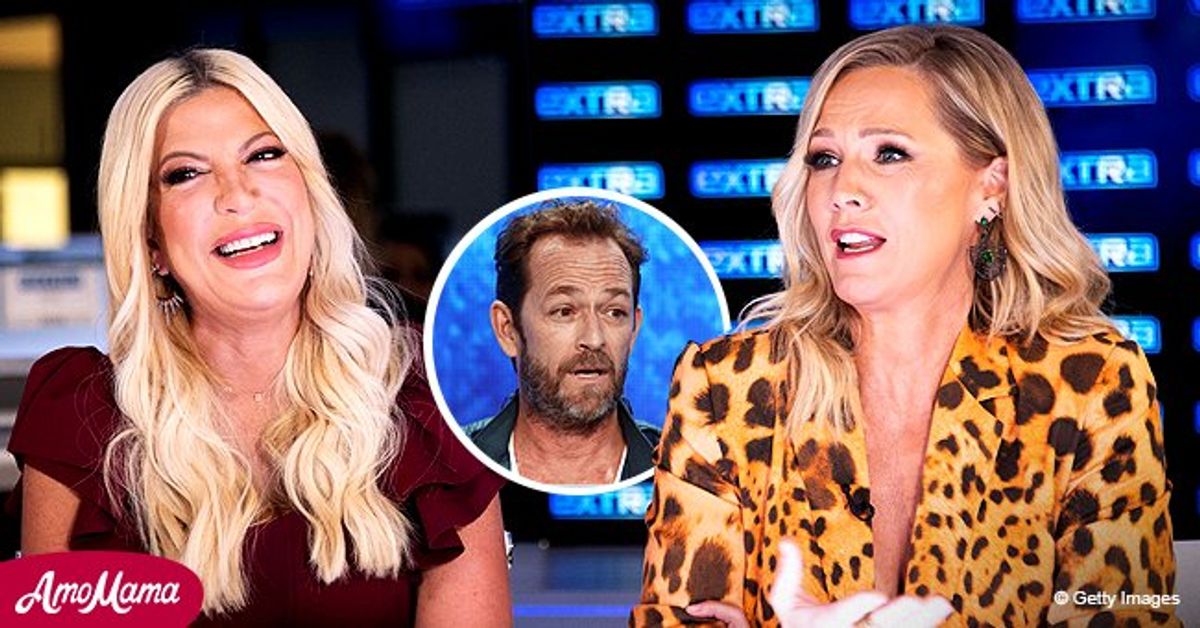 Jennie Garth & Tori Spelling of 'BH90210' Remember Late Costar Luke
