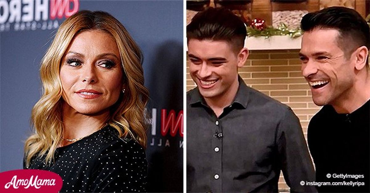 Kelly Ripa's Husband Mark Consuelos and Son Michael Are Her Man Crushes