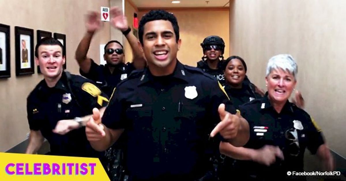 Virginia police department's lipsync video on their lunch break gets