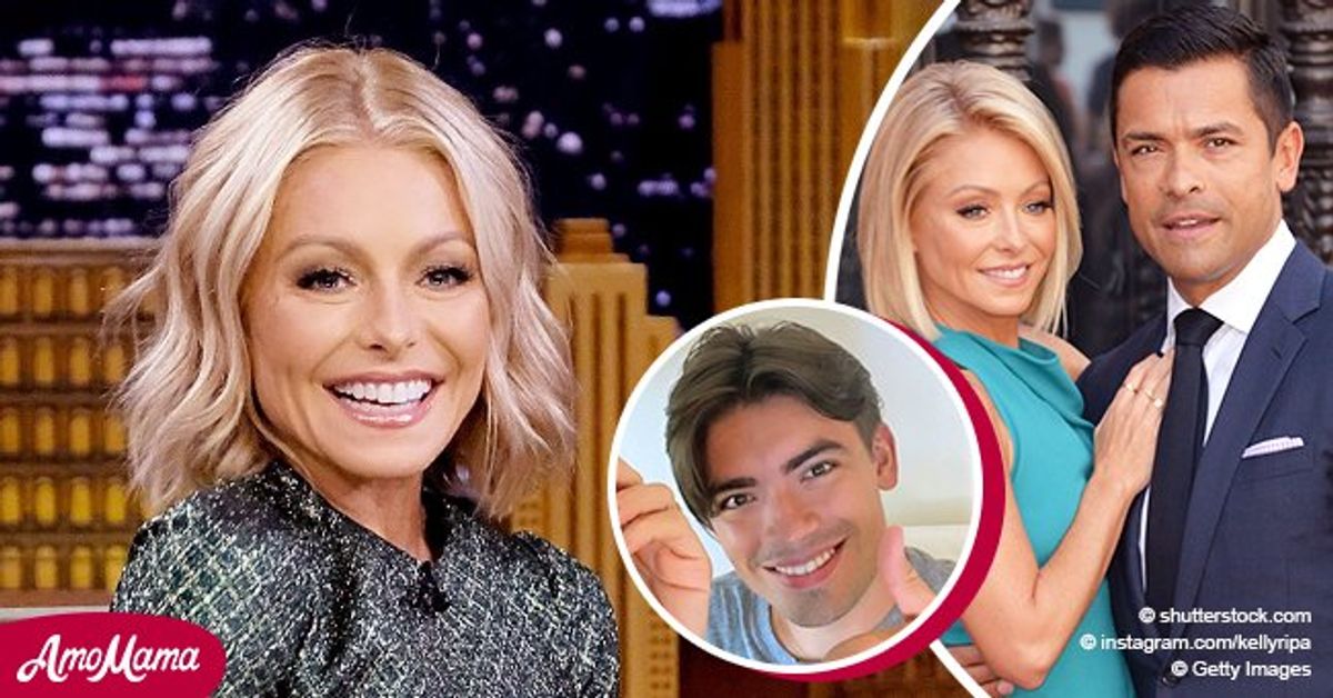 Kelly Ripa And Mark Consuelos' Son Michael Looks Like His Dad's Twin In ...