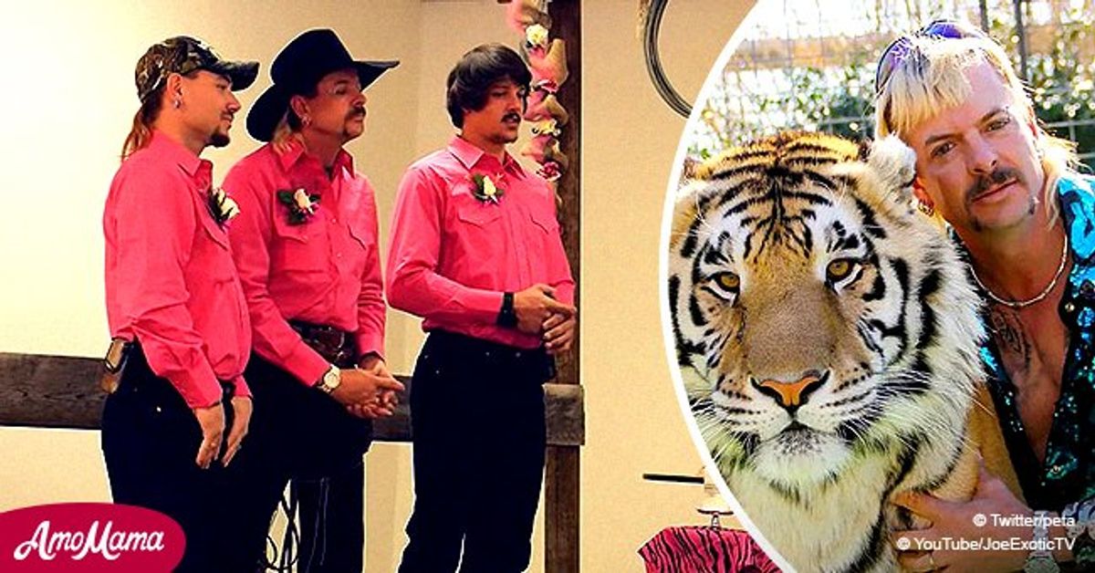 Joe Exotic of 'Tiger King's ThreeWay Wedding Featured on YouTube Video