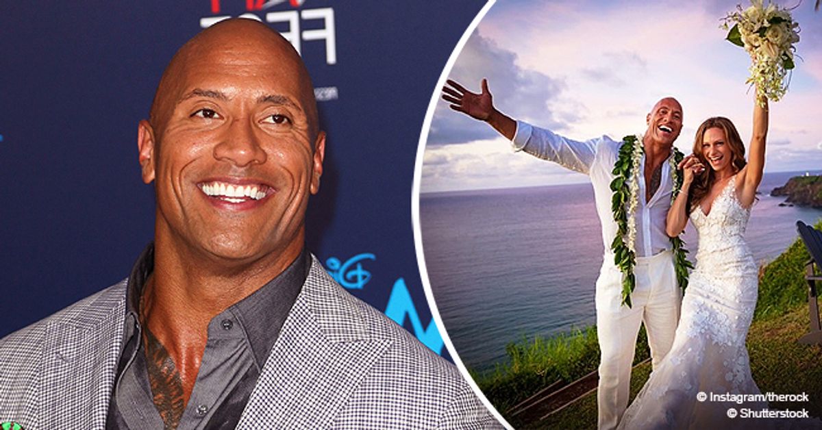 Dwayne Johnson Marries Longtime Girlfriend Lauren Hashian In Hawaiian ...