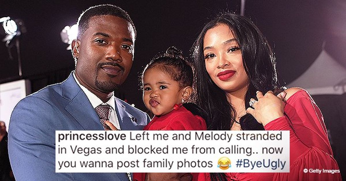 Ray J's Pregnant Wife Princess Love Claims He Left Her & Their Daughter