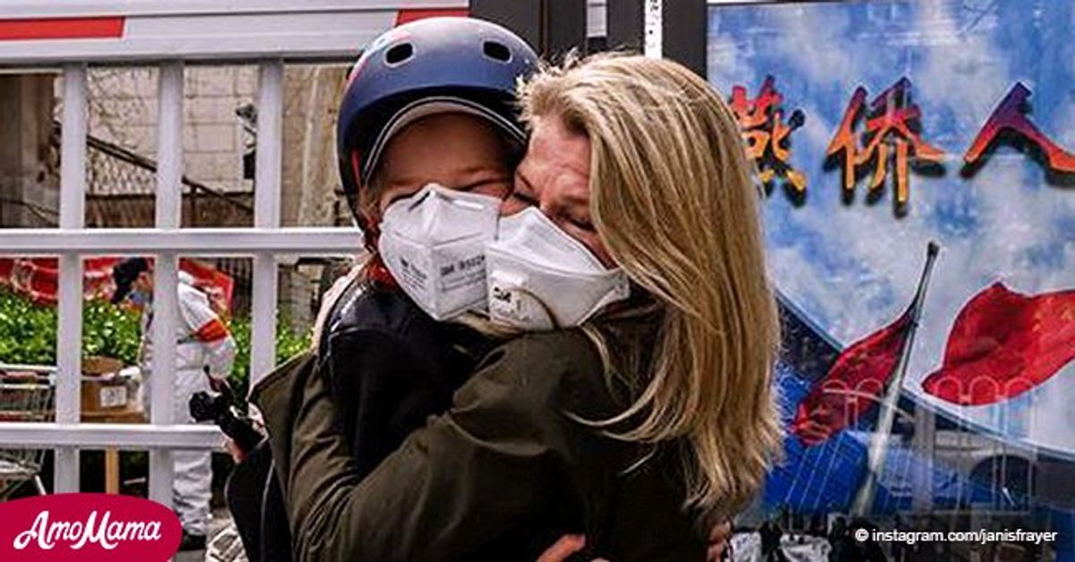 Janis Mackey Frayer of NBC Reunites With Her Son After 49 Days of ...