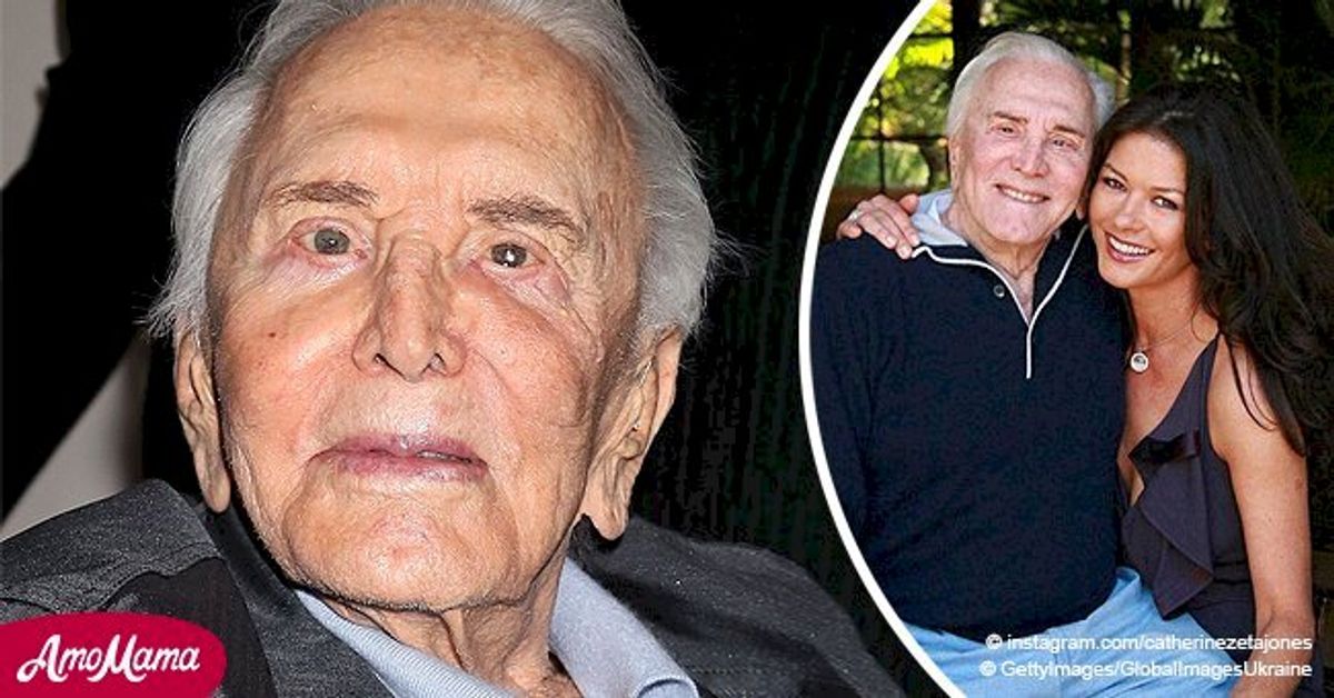 Kirk Douglas turns 102 Catherine ZetaJones shares a video tribute to(00)