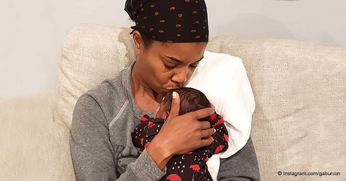 Gabrielle Union melts hearts with picture of her baby daughter