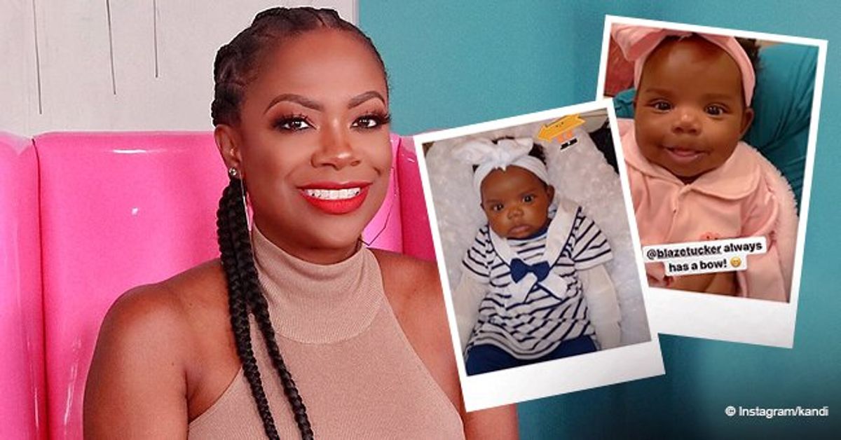 Kandi Burruss' Daughter Blaze Flashes Sweet Smile As Mom Shares Pics Of ...