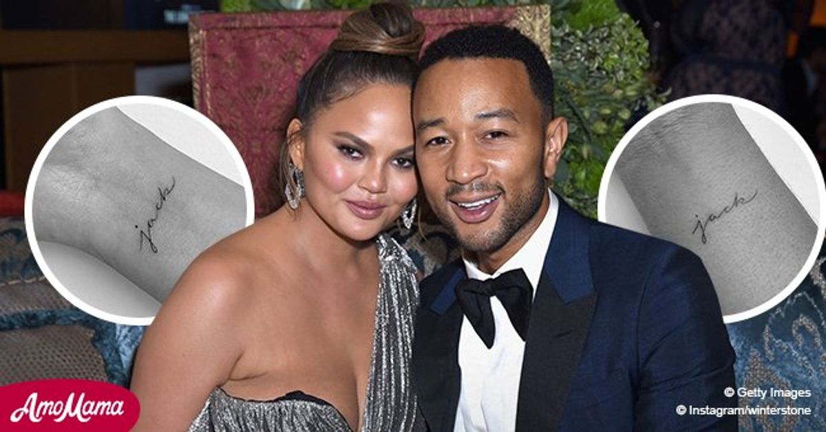 John Legend Gets a Matching Tattoo with Wife Chrissy Teigen in Honor of(00)