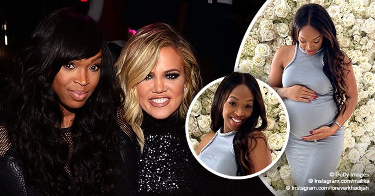 Khloé Kardashian's BFF Khadijah Haqq Shows off Her Baby Bump as She(01)