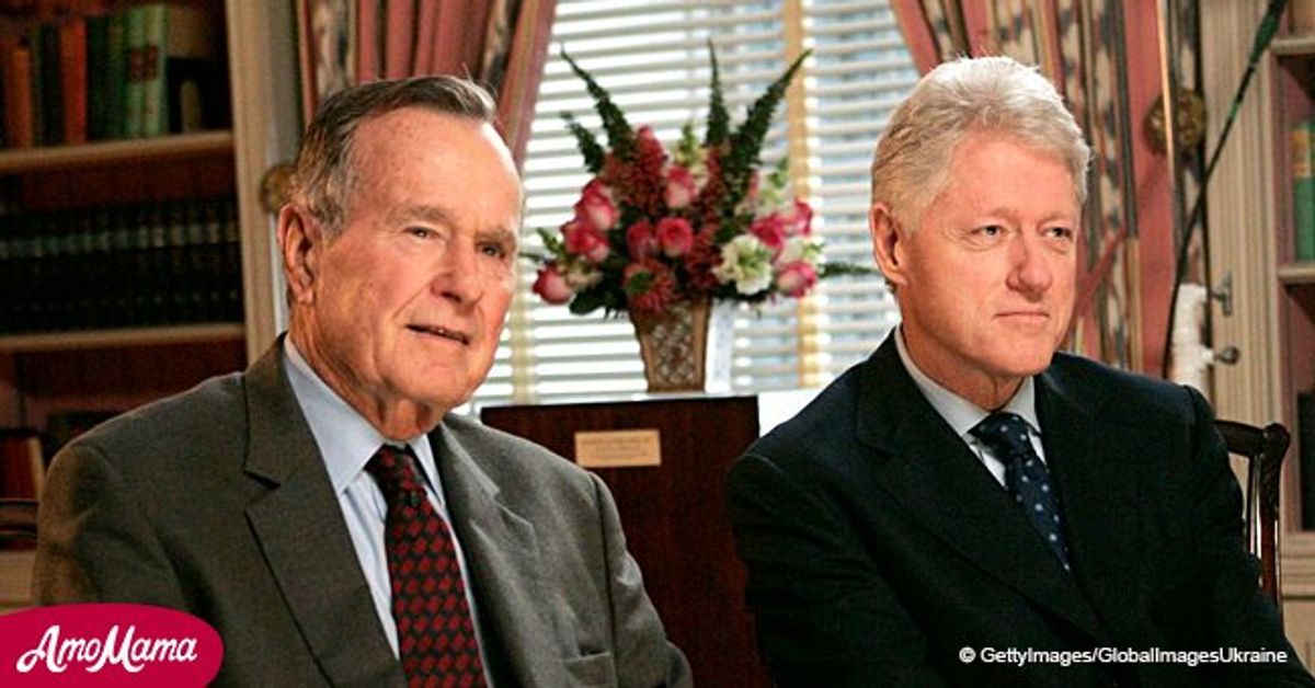 'I Just Loved Him': George H.W. Bush And Bill Clinton's Improbable ...