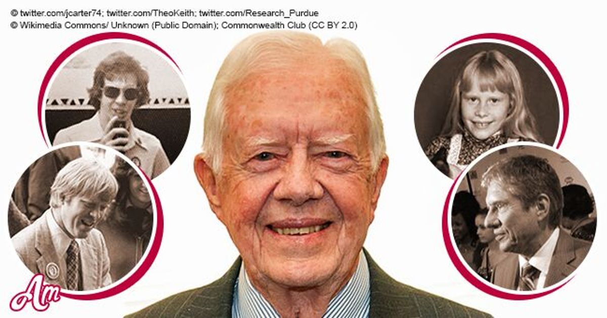 Longest Living US President Jimmy Carter Has 3 GrownUp Sons and a