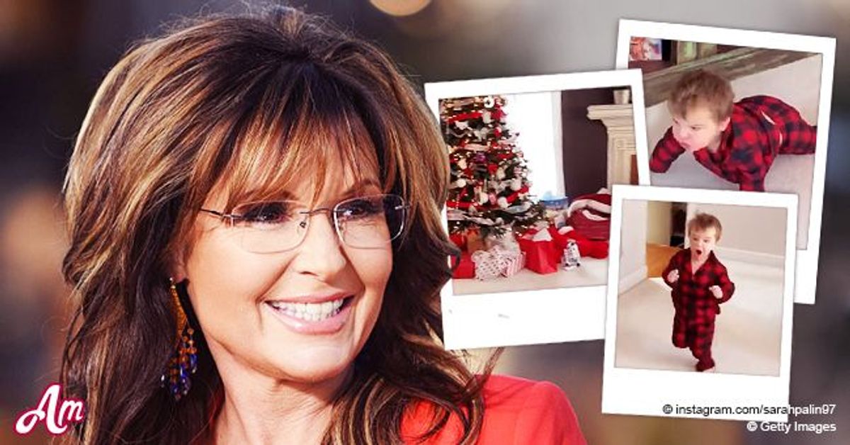 Sarah Palin Shares Video of Grandson Charlie Being Shocked by Presents