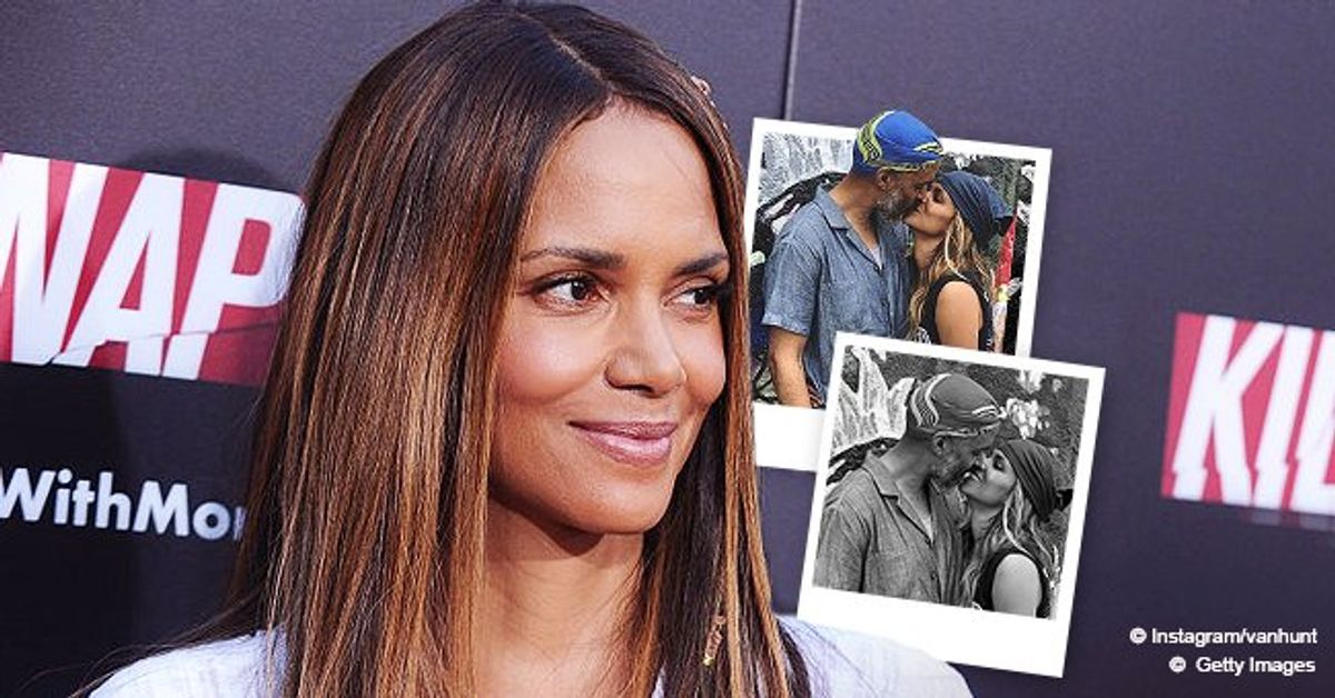 Halle Berry Passionately Kisses Boyfriend Van Hunt in Photos He Shared