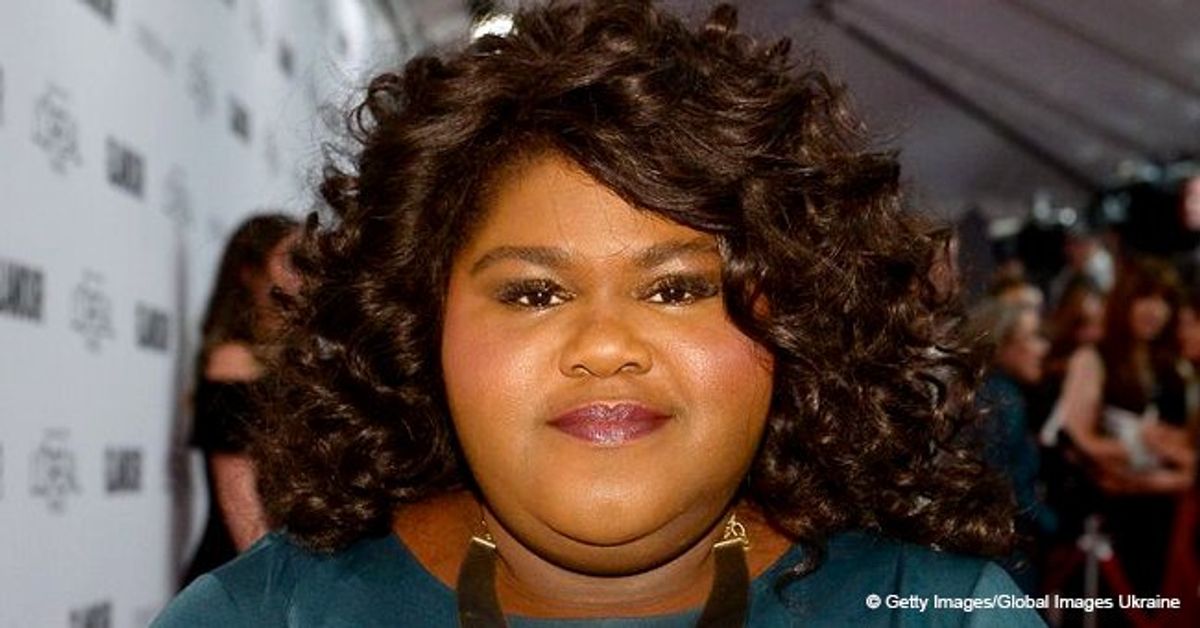 Gabby Sidibe flaunts her thinner body in Mickey Mouse T-shirt ...