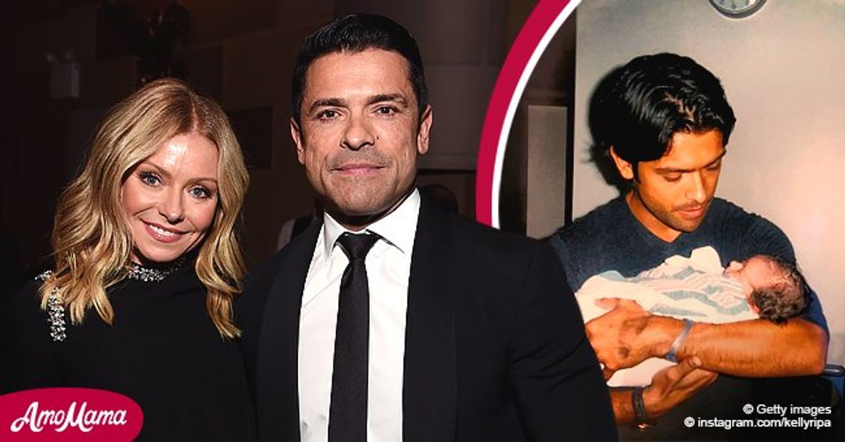 Kelly Ripa Gets a Head Start on Father's Day with a Sweet Throwback