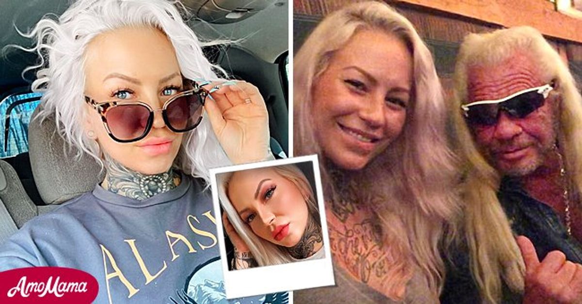 Dog the Bounty Hunter's tattoo model daughter-in-law Jamie poses
