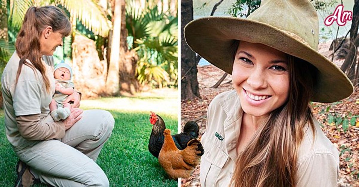 Bindi Irwin's Daughter Grace Meets Some of the Animals at Australian ...