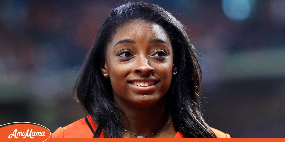 Simone Biles Poses in a Pink Mini Bustier Dress, Igniting Online Buzz