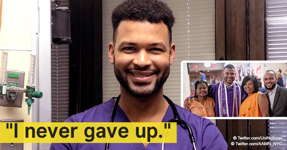Man Graduates with Nursing Degree from NYU Where He Started out as a(02)