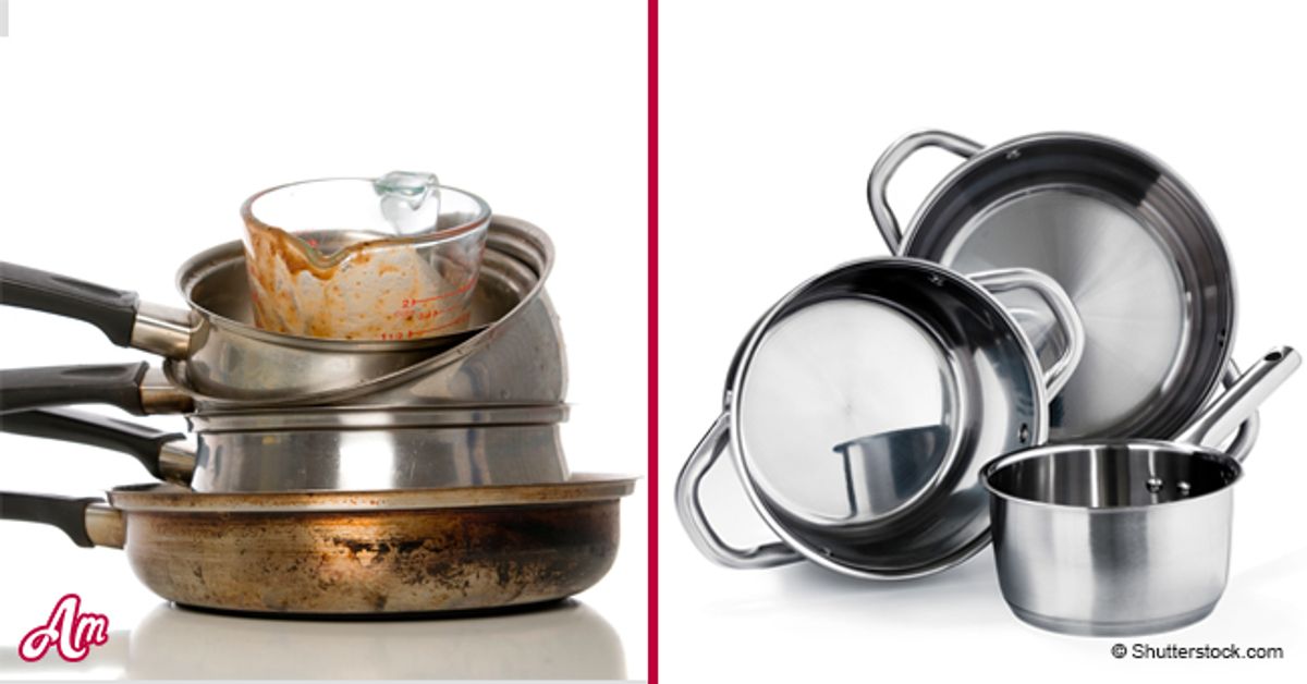 Here's How to Remove Old Grease from Kitchenware Quickly and Easily