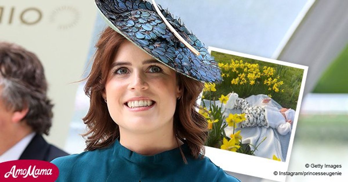 Princess Eugenie Enjoys Her First Mother's Day with a Sweet Photo of(01)