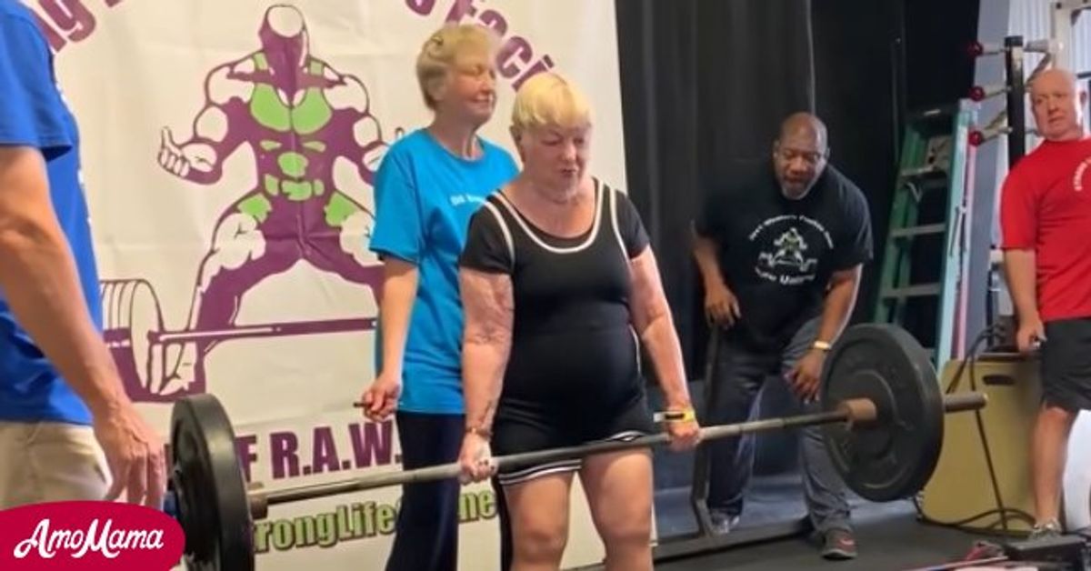 Grandma Sets Record as the Oldest Powerlifter but People Can't Believe