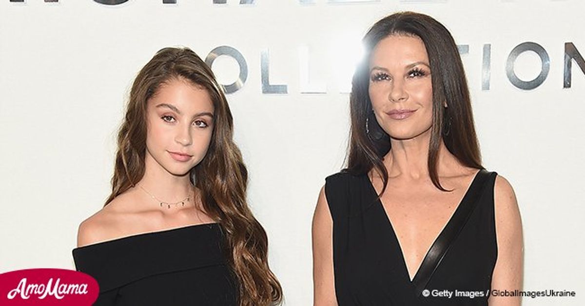 Catherine ZetaJones shares sweet throwback photo of herself hugging